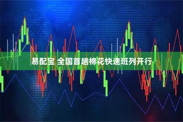 易配宝 全国首趟棉花快速班列开行