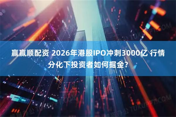 赢赢顺配资 2026年港股IPO冲刺3000亿 行情分化下投资者如何掘金?